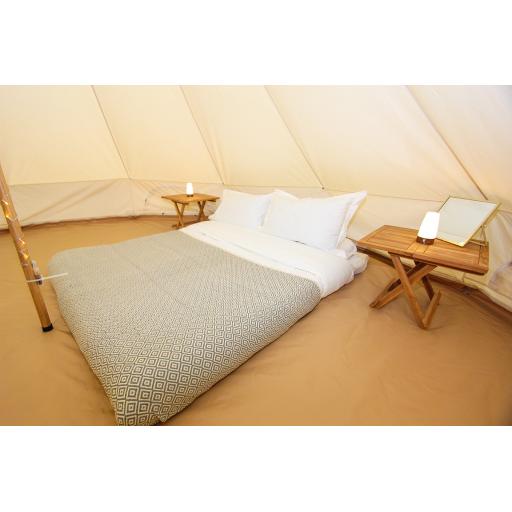 Groundswell - 5m Bell Tent - Furnished with bedding