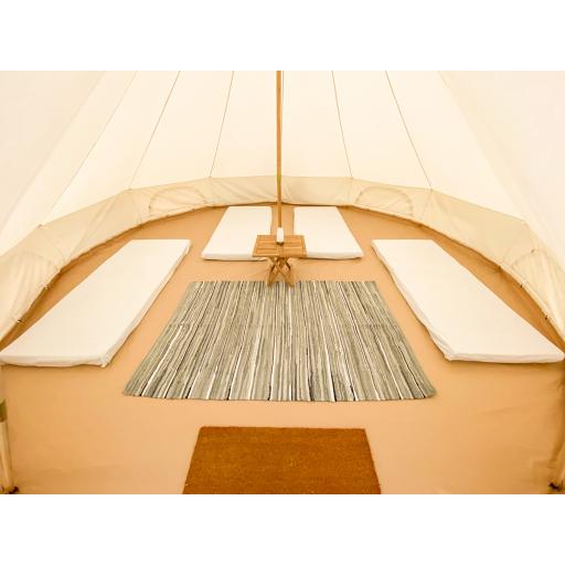 Groundswell - 5m Bell Tent - Furnished no bedding